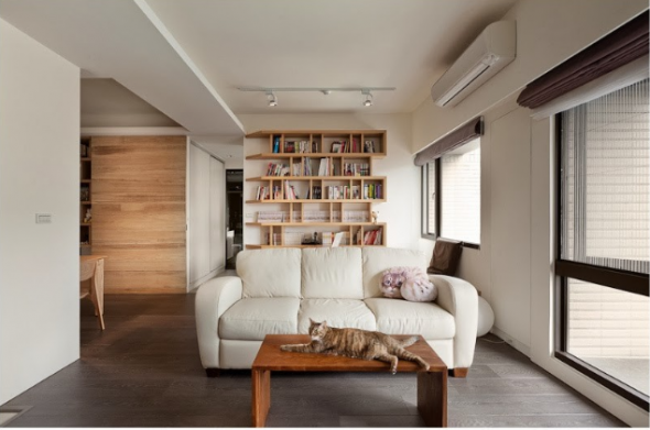 minimalisme dans le design d'intérieur des meubles en bois