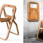 Chaise pliante design moderne