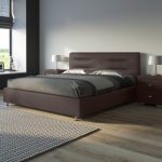 lit au design minimaliste moderne