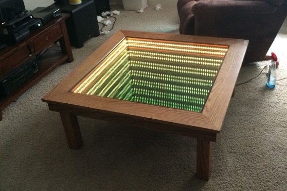 table avec feu vert