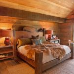 lit en bois faites-le vous-même dans la chambre