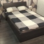 lit double IKEA oppdal 2000h1400 avec matelas
