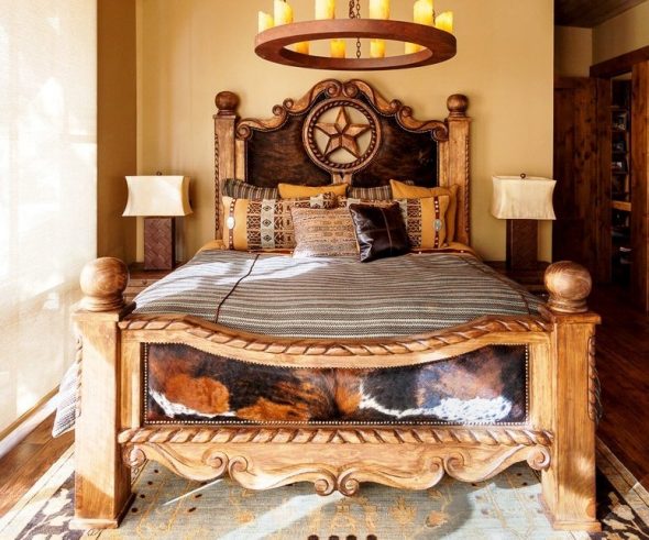 conception de lit en bois