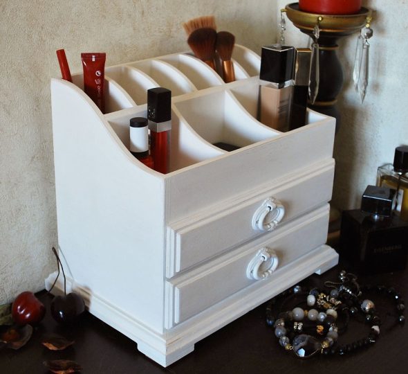 commode blanche