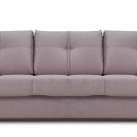 Sofa lurus pucat ungu