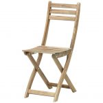 Chaise pliante en bois pliable
