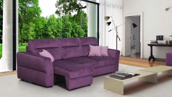 Canapé Eurobook violet