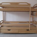 lits superposés pour adultes en bois