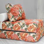 Chaise de lit de fleurs