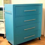 commode turquoise