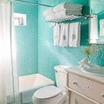étagères à serviettes pour petites salles de bains