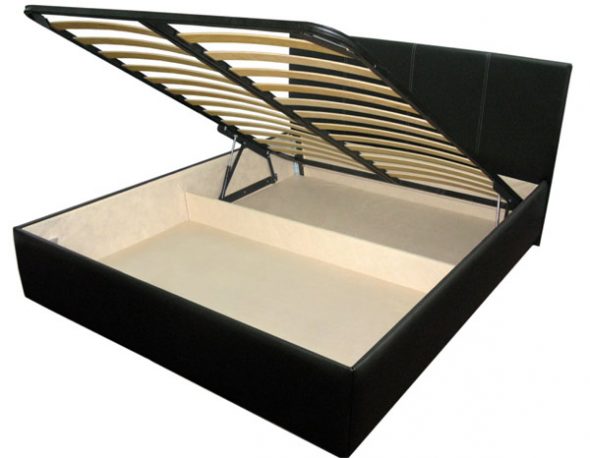 Pour augmenter la résistance du lit avec un mécanisme de levage, il est nécessaire de fabriquer un cadre en acier.