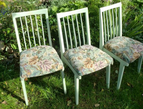 Restauration artisanale de chaises de meubles