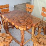 photo de meubles de jardin en bois