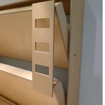 Solution élégante et pratique sous la forme d'un lit superposé