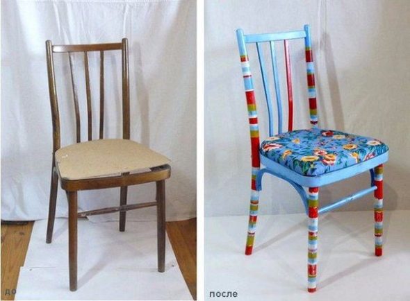 exemples inspirants de la réutilisation de vieux meubles soviétiques