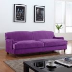 Velvet luxueux canapé violet