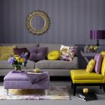 Combinaison efficace de meubles rembourrés de différentes couleurs
