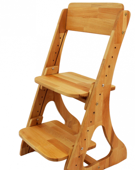 Chaise en bois durable