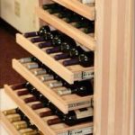 Porte-bouteilles de vin avec tiroirs