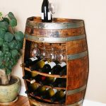 Tonneau de vin pour stocker des bouteilles