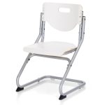 Chaise avec structure en métal pour l'étudiant