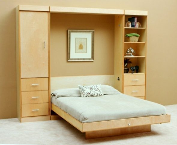 Lit-armoire confortable