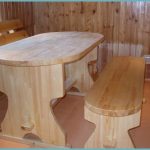 Les meubles en bois sont les mieux adaptés pour le bain