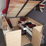 Lit-armoire pour un petit appartement