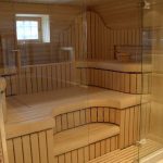 Dispositif de sauna en bois