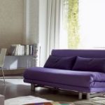 Canapé-lit violet