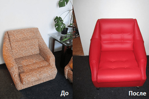 Restauration de meubles avant et après