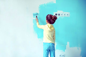 Sélection de peinture pour enfants