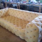 Canapé moelleux avec bricolage à quatre voies