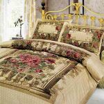 Couverture de lit en tapisserie élégante