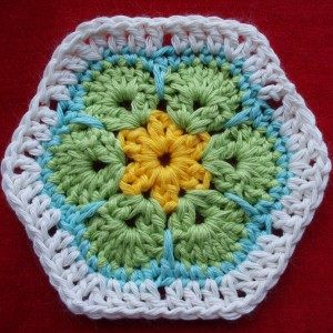 Hexagone de crochet