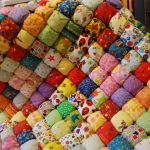 Bonbon élégante couverture décorative avec des détails multicolores