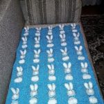 Lapins à carreaux en tricot exclusifs pour enfants