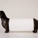 porte-serviettes en papier pour chien
