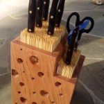stand pour couteaux DIY design decor