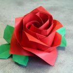 roses des idées de décoration de serviettes en papier