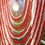 rideaux de perles design