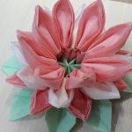 fleur de lotus à partir de serviettes photo décor