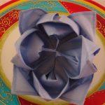 conception de serviette de lotus