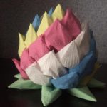 lotus d'idées de conception de serviettes