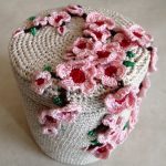 pommier au crochet en fleurs