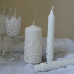 idées de conception de bougies de mariage
