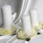 bougies de mariage photo decor