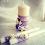 bougies de mariage idées
