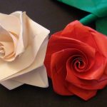 roses de serviettes photo idées
